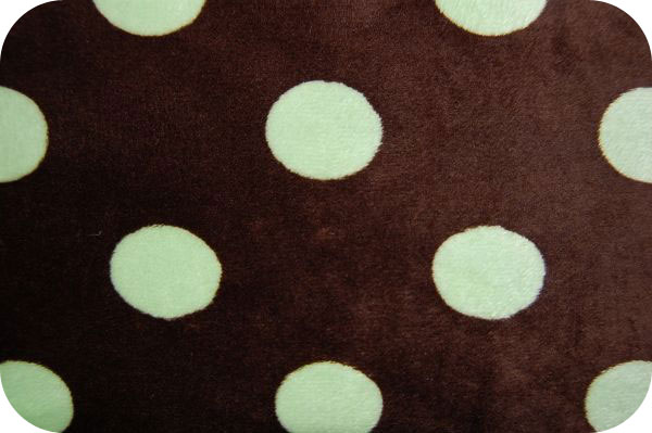 Jumbo Cuddle Brown/Lime